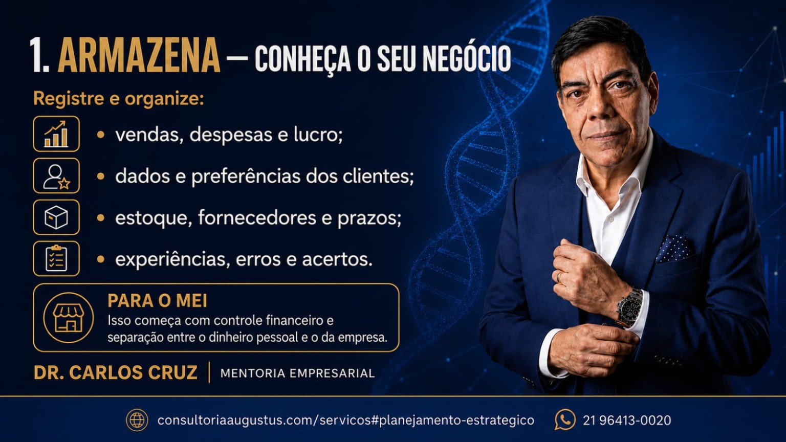 Etapa 1 — Armazena: conheça o seu negócio