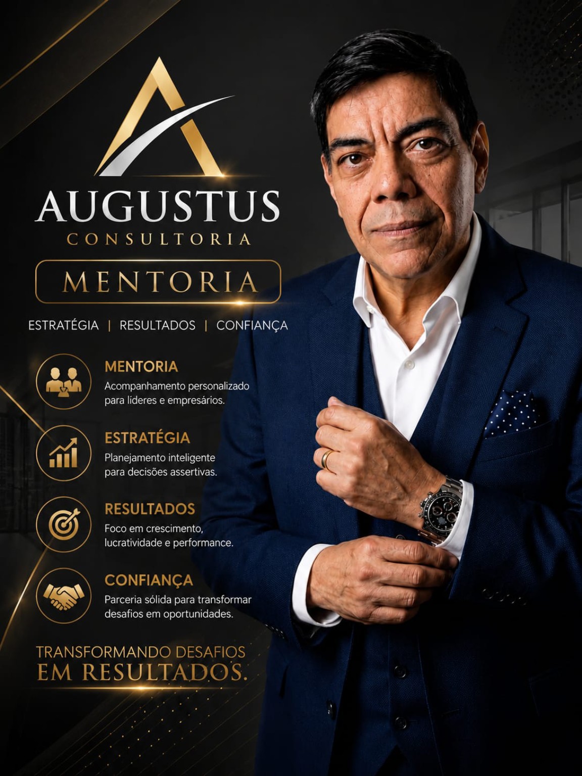 Mentoria Empresarial — Augustus Consultoria: estratégia, resultados e confiança